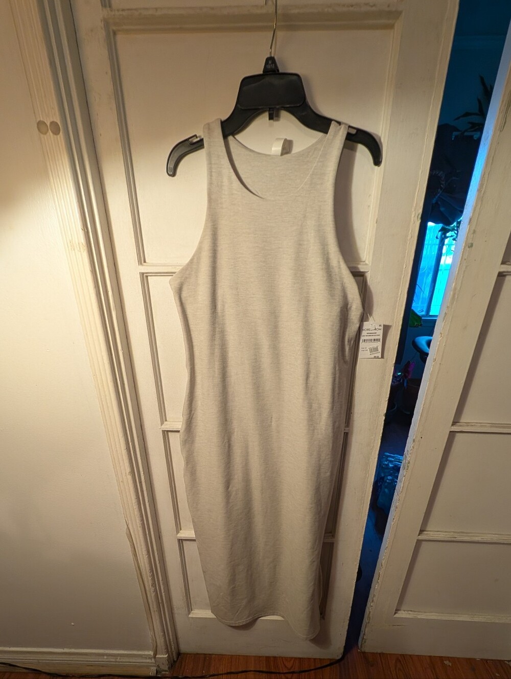 Zella Women's Light Gray Sleeveless Dress
